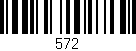 Código de barras (EAN, GTIN, SKU, ISBN): '572'