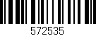 Código de barras (EAN, GTIN, SKU, ISBN): '572535'