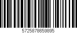 Código de barras (EAN, GTIN, SKU, ISBN): '5725878659895'