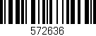 Código de barras (EAN, GTIN, SKU, ISBN): '572636'