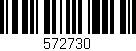 Código de barras (EAN, GTIN, SKU, ISBN): '572730'