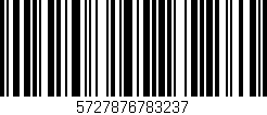 Código de barras (EAN, GTIN, SKU, ISBN): '5727876783237'