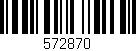 Código de barras (EAN, GTIN, SKU, ISBN): '572870'