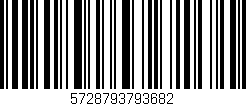 Código de barras (EAN, GTIN, SKU, ISBN): '5728793793682'