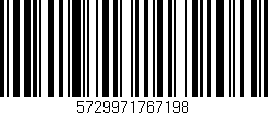 Código de barras (EAN, GTIN, SKU, ISBN): '5729971767198'