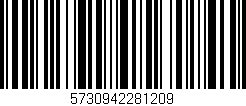 Código de barras (EAN, GTIN, SKU, ISBN): '5730942281209'