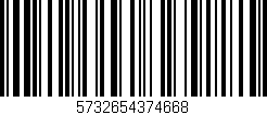 Código de barras (EAN, GTIN, SKU, ISBN): '5732654374668'