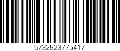 Código de barras (EAN, GTIN, SKU, ISBN): '5732923775417'