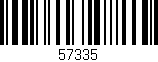 Código de barras (EAN, GTIN, SKU, ISBN): '57335'