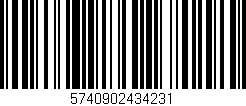 Código de barras (EAN, GTIN, SKU, ISBN): '5740902434231'