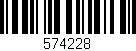Código de barras (EAN, GTIN, SKU, ISBN): '574228'
