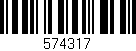 Código de barras (EAN, GTIN, SKU, ISBN): '574317'