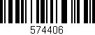 Código de barras (EAN, GTIN, SKU, ISBN): '574406'