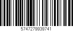 Código de barras (EAN, GTIN, SKU, ISBN): '5747279939741'