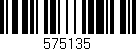 Código de barras (EAN, GTIN, SKU, ISBN): '575135'