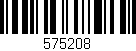 Código de barras (EAN, GTIN, SKU, ISBN): '575208'