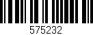 Código de barras (EAN, GTIN, SKU, ISBN): '575232'