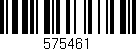 Código de barras (EAN, GTIN, SKU, ISBN): '575461'