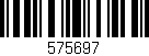 Código de barras (EAN, GTIN, SKU, ISBN): '575697'