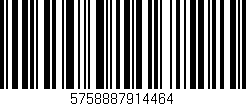 Código de barras (EAN, GTIN, SKU, ISBN): '5758887914464'