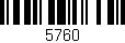 Código de barras (EAN, GTIN, SKU, ISBN): '5760'