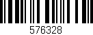 Código de barras (EAN, GTIN, SKU, ISBN): '576328'