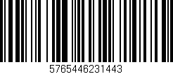 Código de barras (EAN, GTIN, SKU, ISBN): '5765446231443'