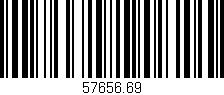 Código de barras (EAN, GTIN, SKU, ISBN): '57656.69'