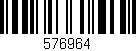 Código de barras (EAN, GTIN, SKU, ISBN): '576964'