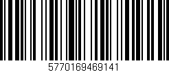 Código de barras (EAN, GTIN, SKU, ISBN): '5770169469141'