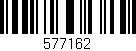 Código de barras (EAN, GTIN, SKU, ISBN): '577162'