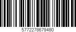 Código de barras (EAN, GTIN, SKU, ISBN): '5772278679480'