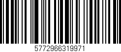 Código de barras (EAN, GTIN, SKU, ISBN): '5772966319971'