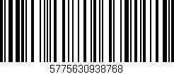 Código de barras (EAN, GTIN, SKU, ISBN): '5775630938768'