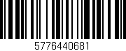 Código de barras (EAN, GTIN, SKU, ISBN): '5776440681'