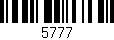 Código de barras (EAN, GTIN, SKU, ISBN): '5777'