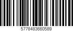 Código de barras (EAN, GTIN, SKU, ISBN): '5778483660589'