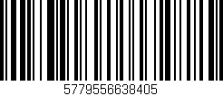 Código de barras (EAN, GTIN, SKU, ISBN): '5779556638405'