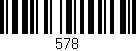 Código de barras (EAN, GTIN, SKU, ISBN): '578'