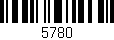 Código de barras (EAN, GTIN, SKU, ISBN): '5780'
