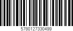 Código de barras (EAN, GTIN, SKU, ISBN): '5780127330499'