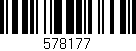 Código de barras (EAN, GTIN, SKU, ISBN): '578177'