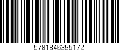 Código de barras (EAN, GTIN, SKU, ISBN): '5781846395172'