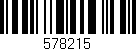 Código de barras (EAN, GTIN, SKU, ISBN): '578215'
