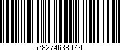 Código de barras (EAN, GTIN, SKU, ISBN): '5782746380770'