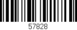Código de barras (EAN, GTIN, SKU, ISBN): '57828'