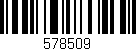 Código de barras (EAN, GTIN, SKU, ISBN): '578509'