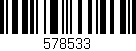 Código de barras (EAN, GTIN, SKU, ISBN): '578533'
