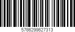 Código de barras (EAN, GTIN, SKU, ISBN): '5786299627313'