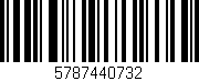 Código de barras (EAN, GTIN, SKU, ISBN): '5787440732'